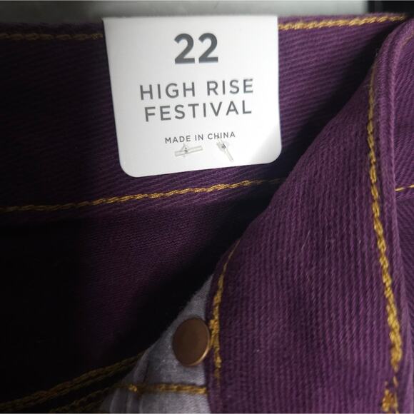 Pacsun  High rise  festival short NWT - Picture 7 of 8
